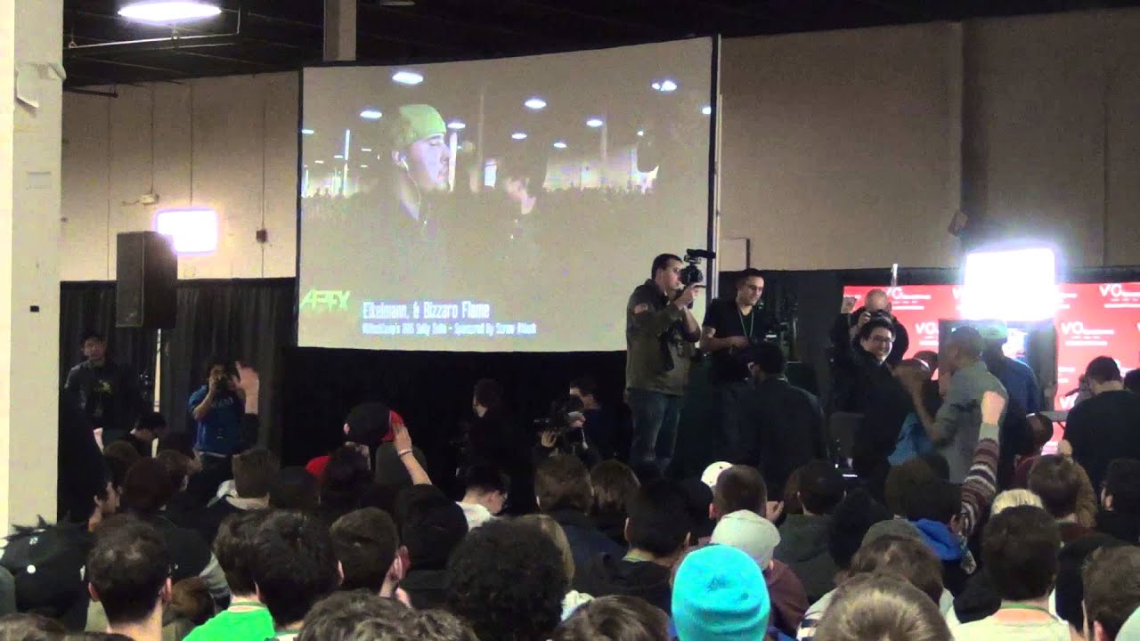 Apex 2015 Salty Suite: Bizzarro Flame Vs. Eikelmann (Live Crowd Hype)