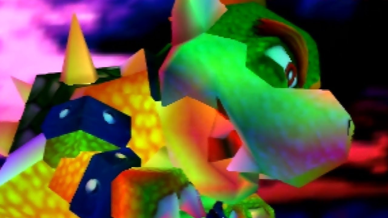 Super Mario 64 (REAL N64) BOWSER FINAL BOSS & ENDING