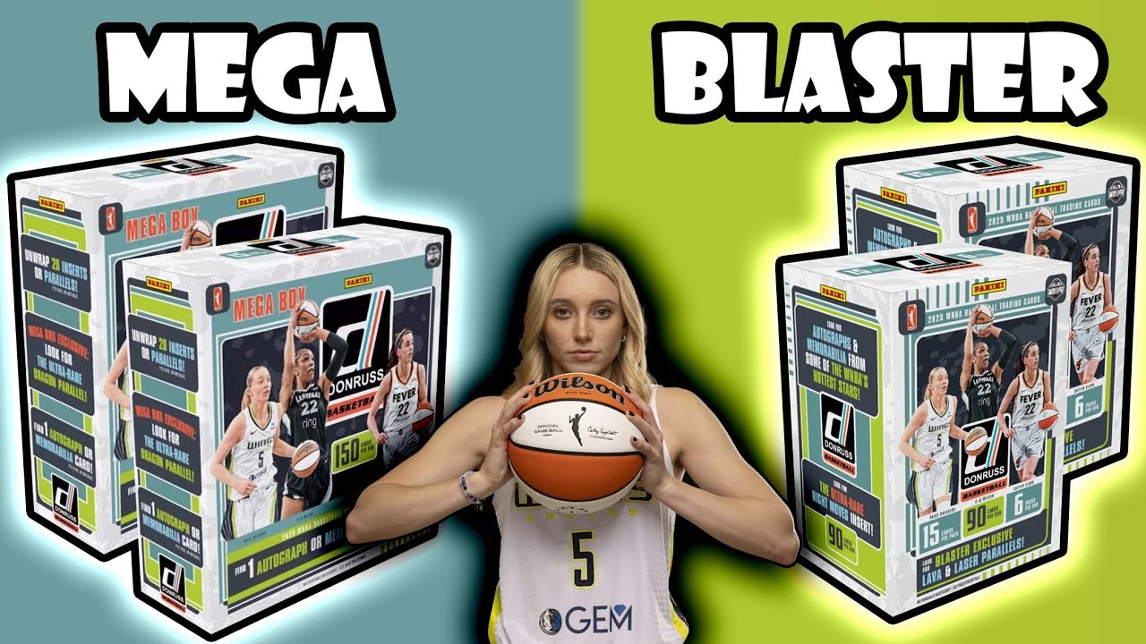 🔥 Обзор Mega Box Panini Donruss WNBA Basketball 2025
