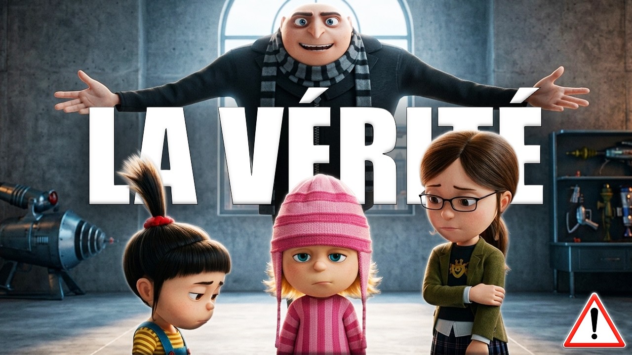 Pourquoi les filles de Gru ne grandissent PAS😨 (Théorie qui gâche ton enfance...) – RIKUSAMA
