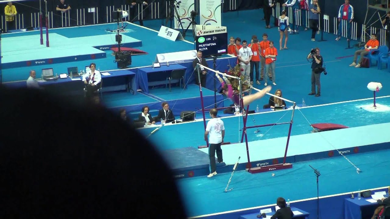 Aliya Mustafina UB Final Euros 2013