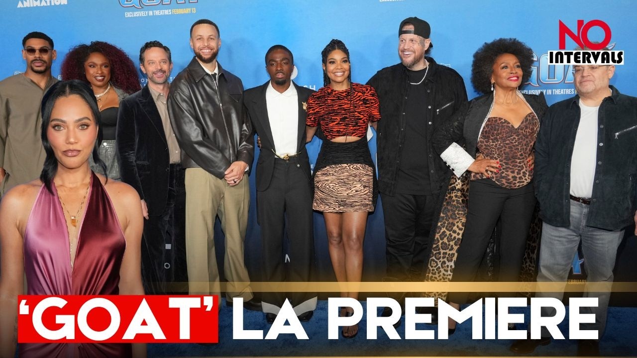 Stephen Curry, Caleb McLaughlin, Gabrielle Union Shine At ‘GOAT’ Premiere | Hollywood News