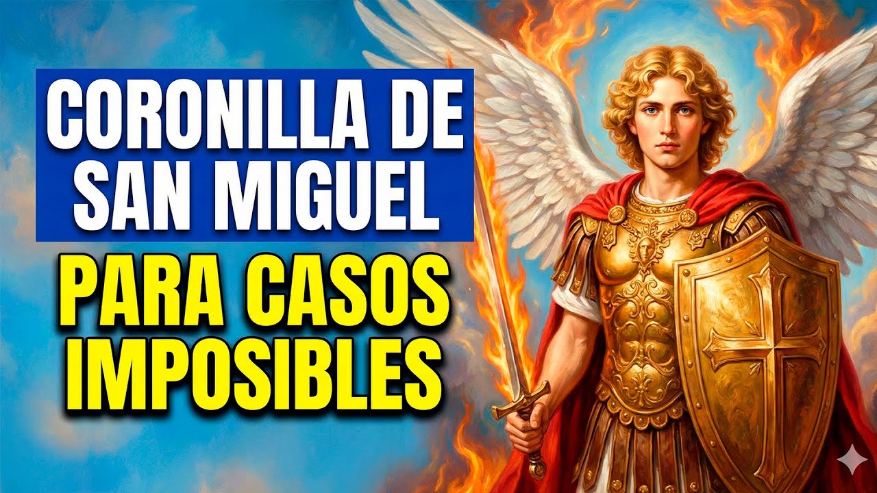 San Miguel Arcángel  Oración para Casos difíciles y desesperados  Protección y Liberación Espiritual