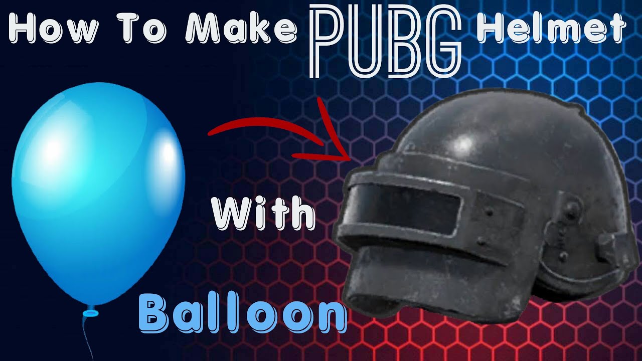How to make a PUBG Level 3 Helmet  - Zeesh Arts 