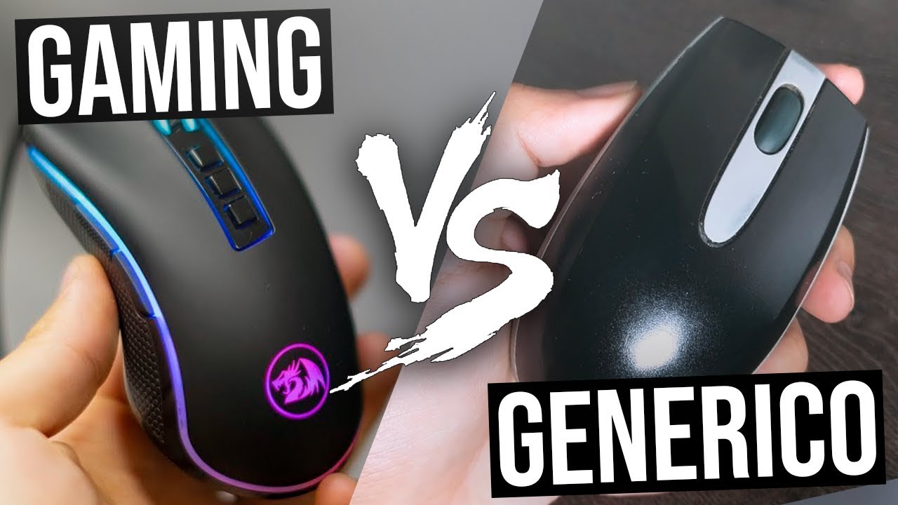 MOUSE GAMER VS MOUSE BARATO GENÉRICO | Review Comparativa Redragon COBRA M711