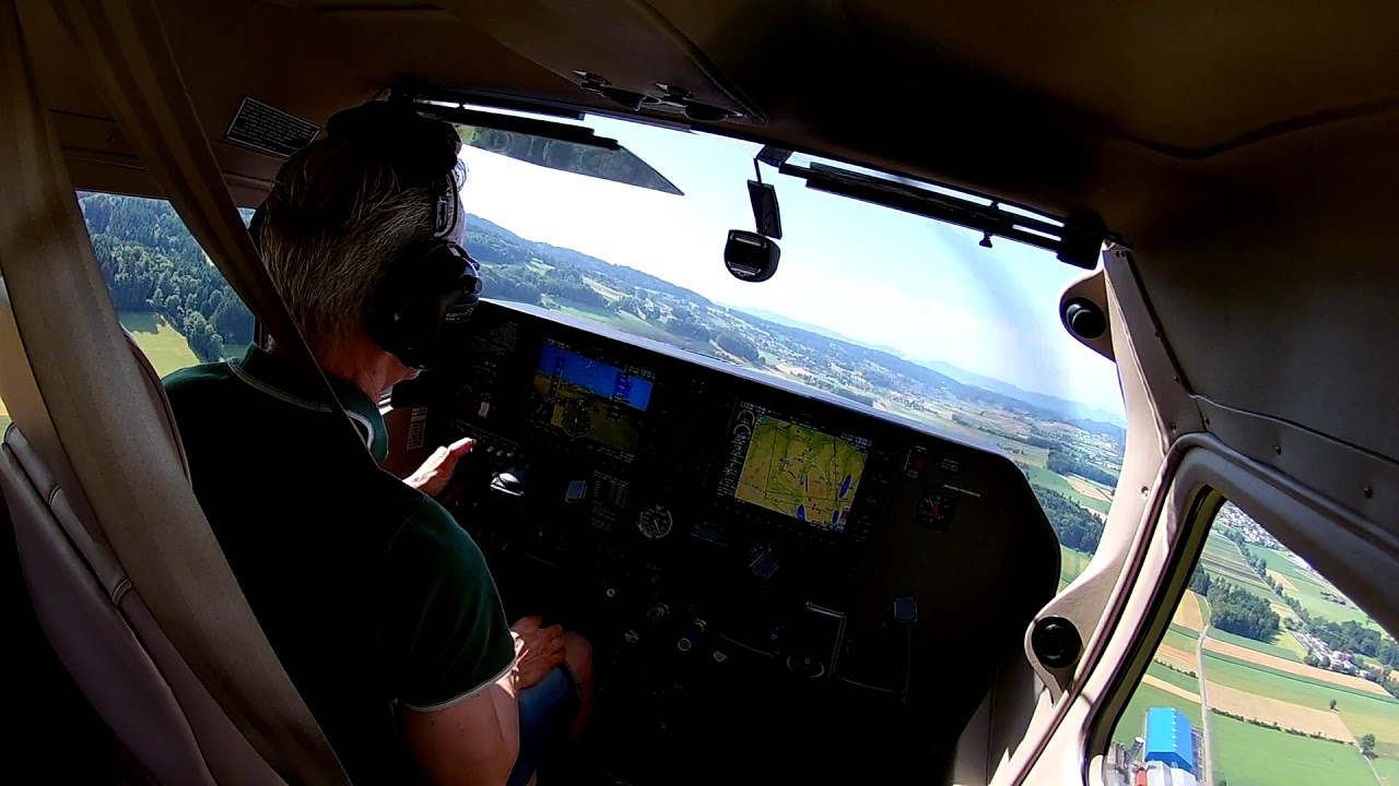 Cessna C182T Skylane, Short Take Off, No power Landing, (LSPN)