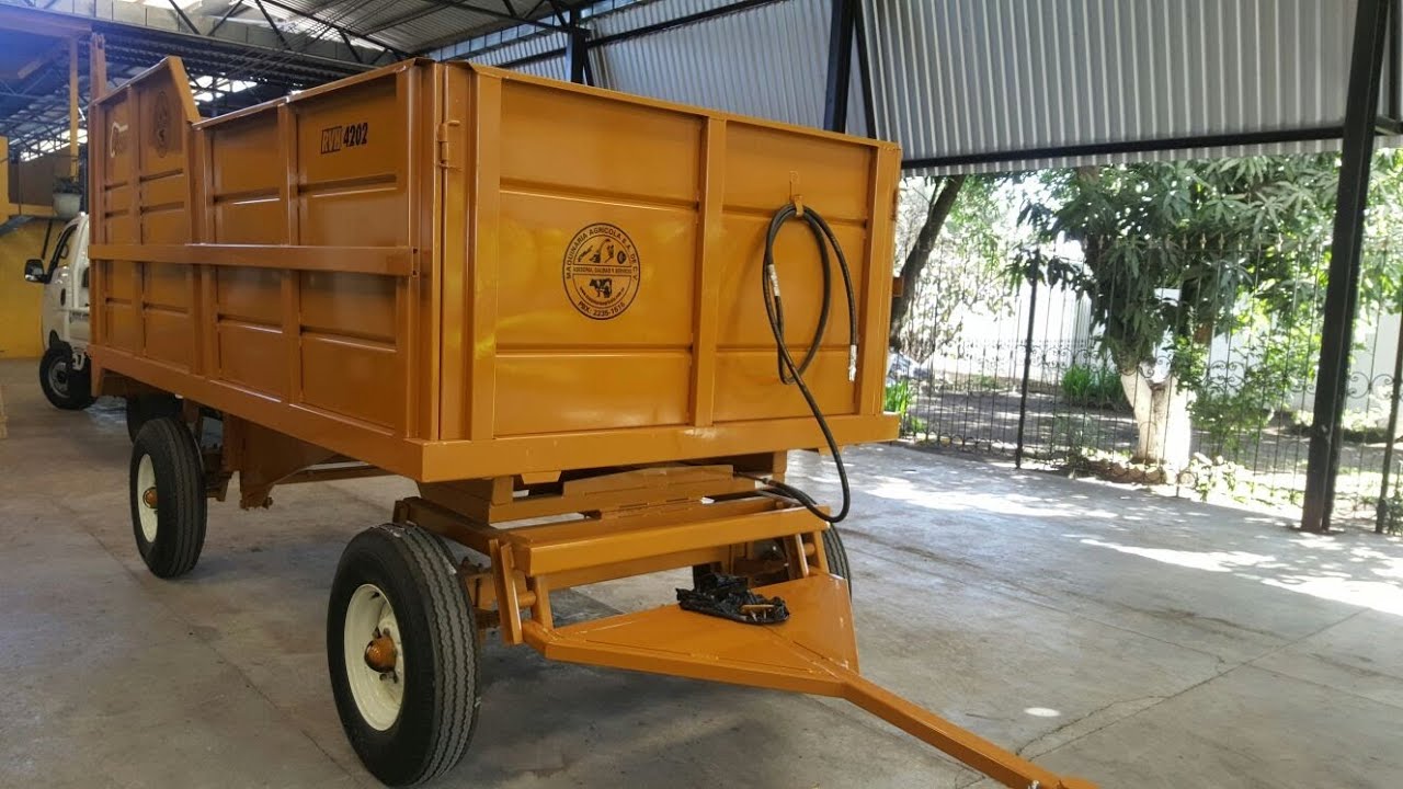 VAGON DE VOLTEO BISON CON CAPACIDAD DE 5.5 TON. 9 M3