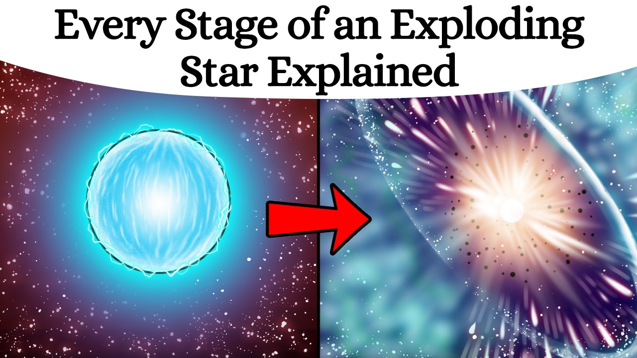 Every Stage of an Exploding Star Explained