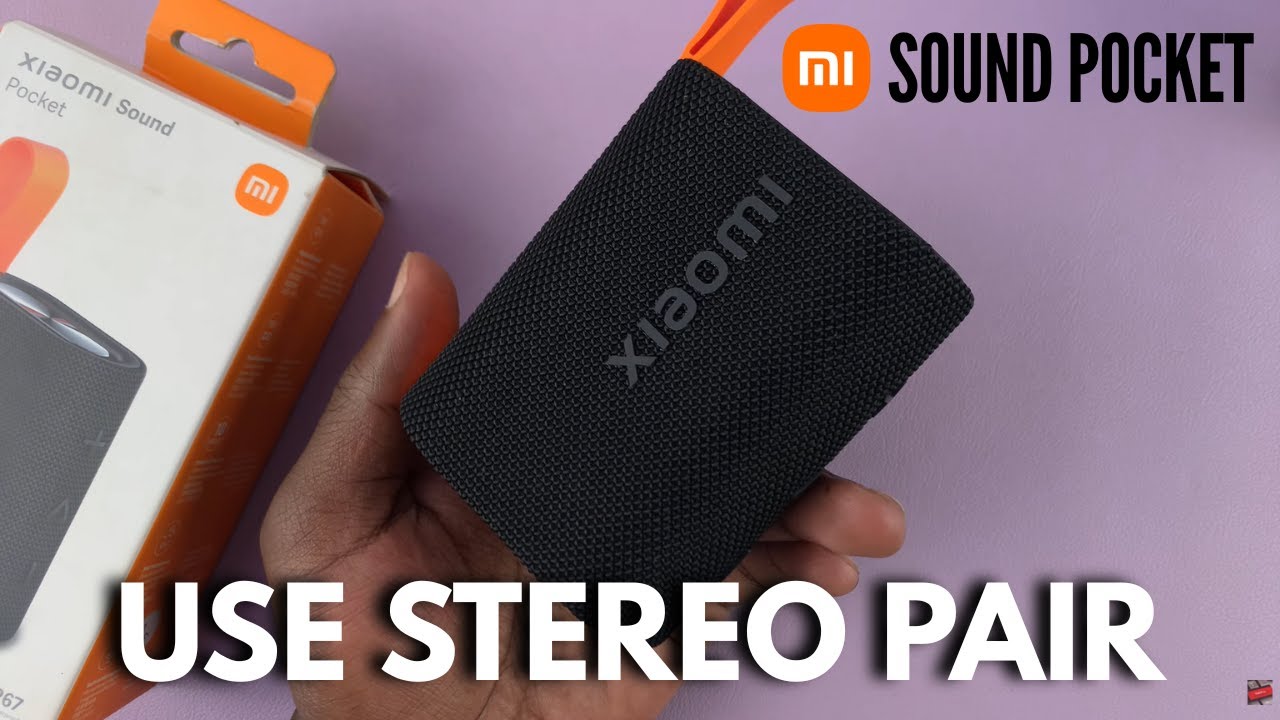 How To Connect 2 Xiaomi Sound Pocket Speakers In Stereo Pair