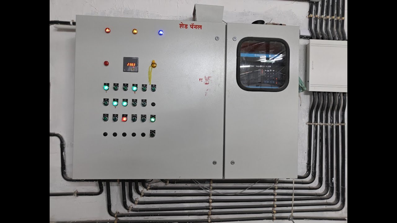 Ec poultry farm control panel