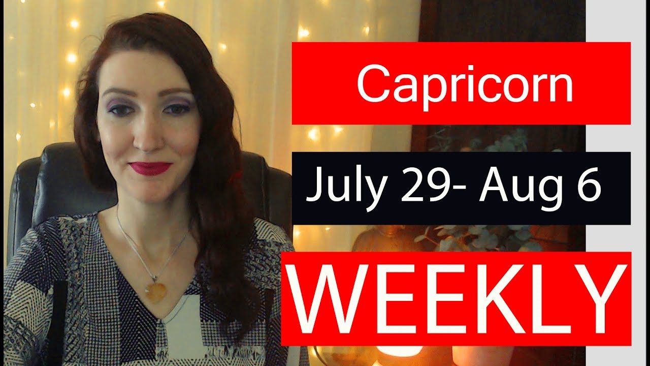 Capricorn WEEKLY LOVE TAROT 