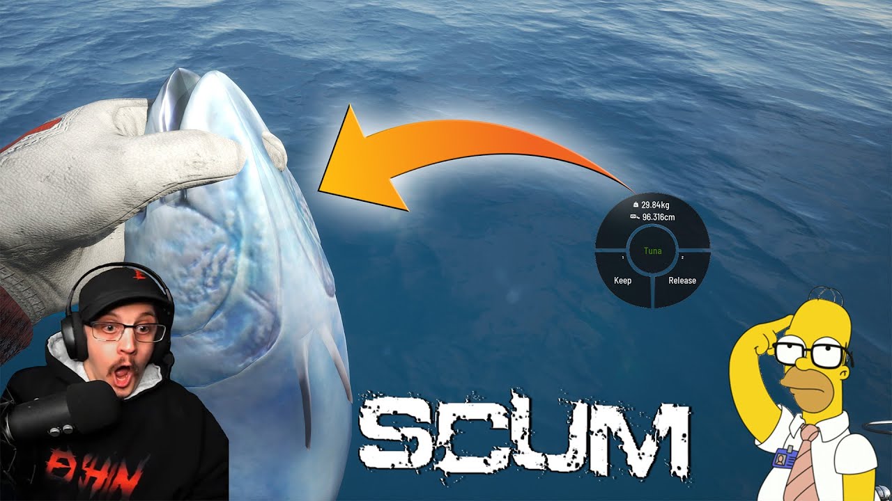 How To Catch A Big Fish & Unlock Achievement Size Matters In SCUM