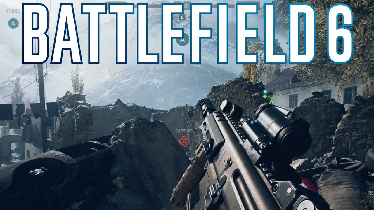 Battlefield 6 Multiplayer Domination Gameplay