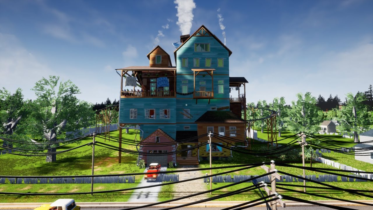 Hello Neighbor Alpha 1 Reborn remake