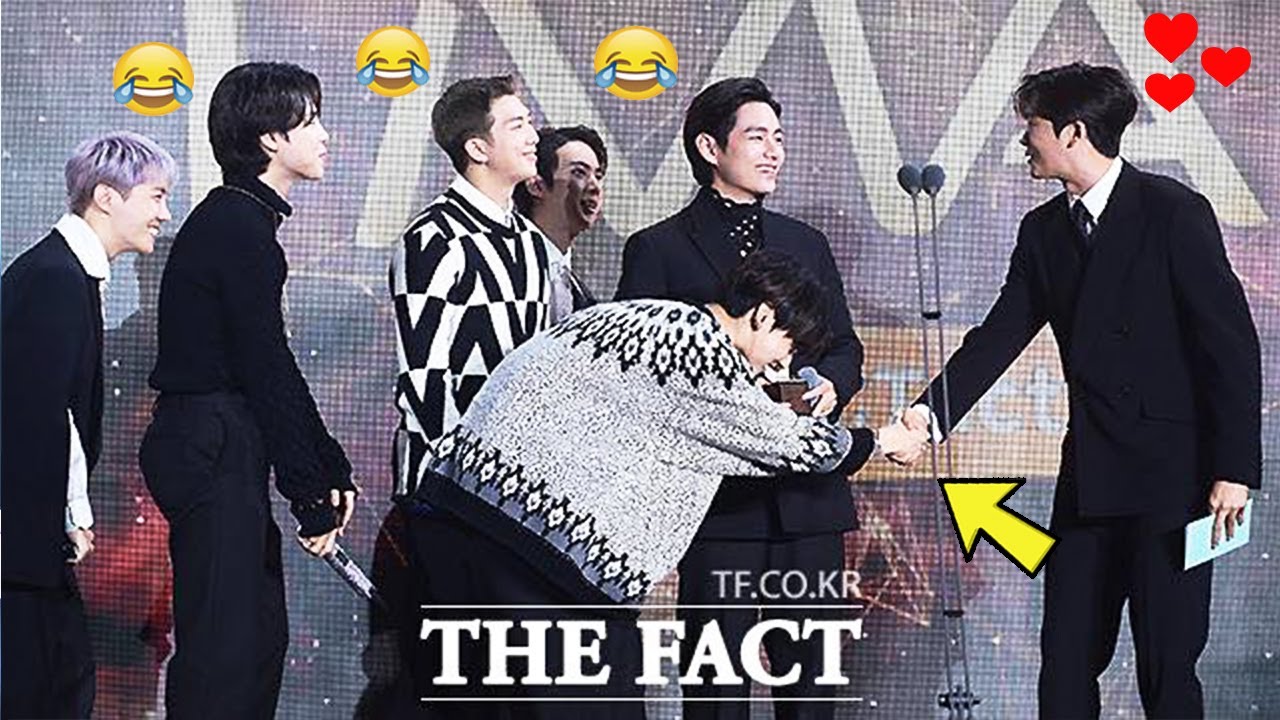 Funny BTS Being Extra At Award Shows
