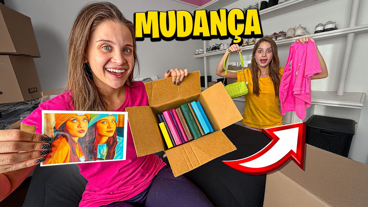 O que vai e o que fica do NOSSO QUARTO para a CASA NOVA 📦 🏠