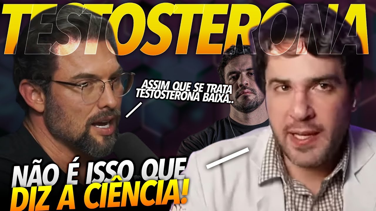 MÉDICO PHD refuta PAULO MUZY sobre testosterona!