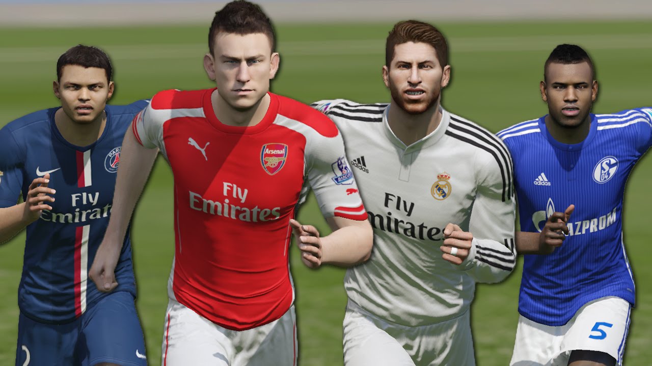 FIFA 15 Speed test | Fastest Centre Backs in FIFA without ball