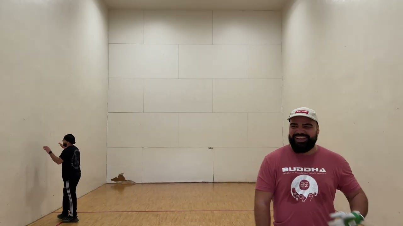4Wall Handball | Lil Hurricane & Big Mike VS Justin & Kevin