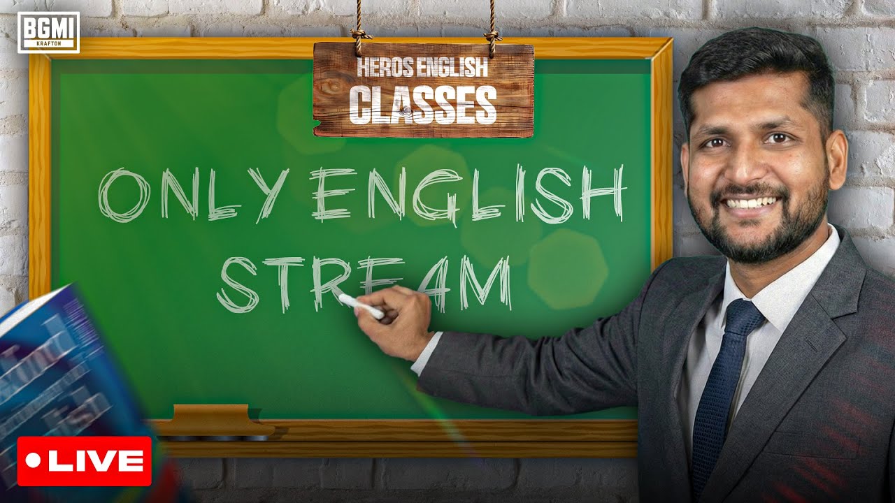 i Eat English. i Speak English |  BGMI Telugu Live Stream