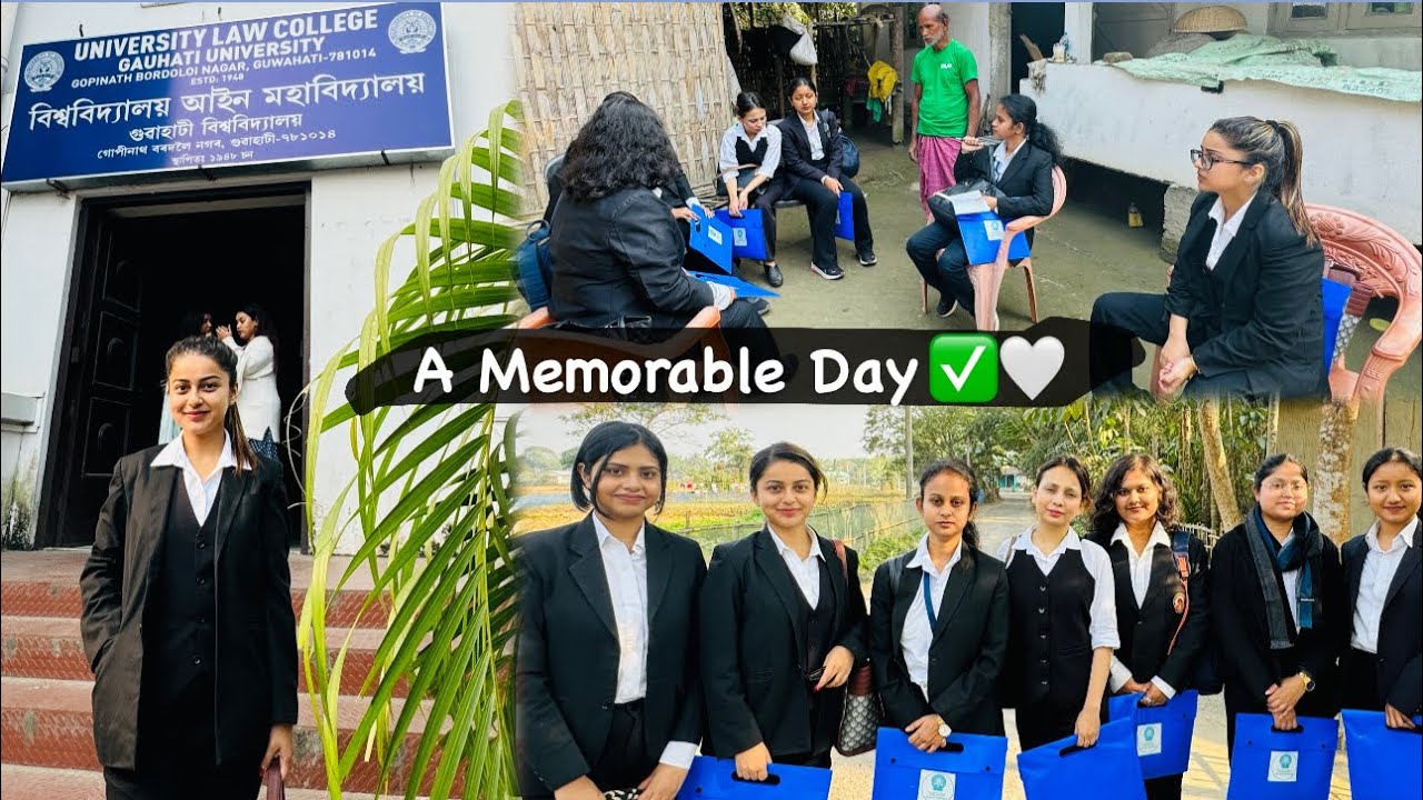 Legal Aid Camp’2026 ||Vlog || ULC Gauhati University || Bhaswati Das 