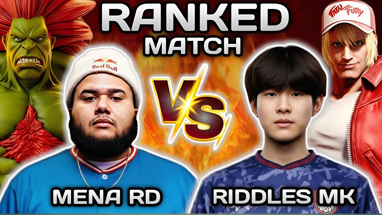 SF6 ▰ Mena RD ( Blanka ) VS Riddles ( Terry ) ▰ HLG.