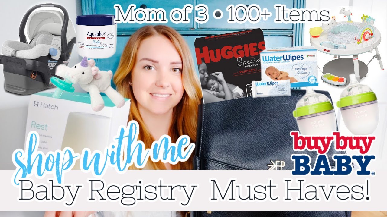 Baby Registry MUST HAVES! || Shop with me at buybuyBABY!