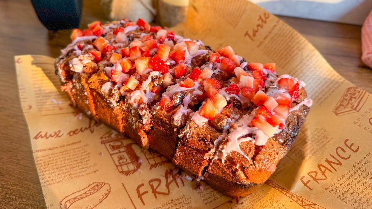 How to Make the Softest Strawberries & Cream Chocolate Chip Bread You’ll Ever Make
