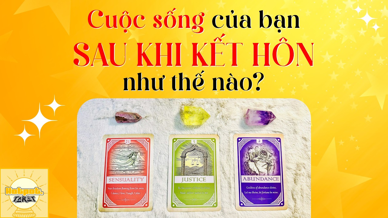 CẢM ƠN TÌNH YÊU TÔI 💝 Cuộc sống sau khi kết hôn của bạn như thế nào? 💐 (Timeless) | Hotpot Tarot