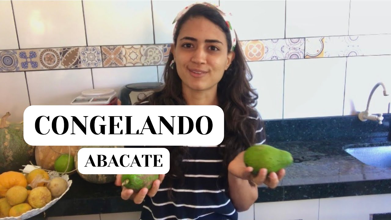 COMO CONGELAR ABACATE DA FORMA CORRETA. Para ter uma alimentação saudável e rápida. |Thyra Nutri