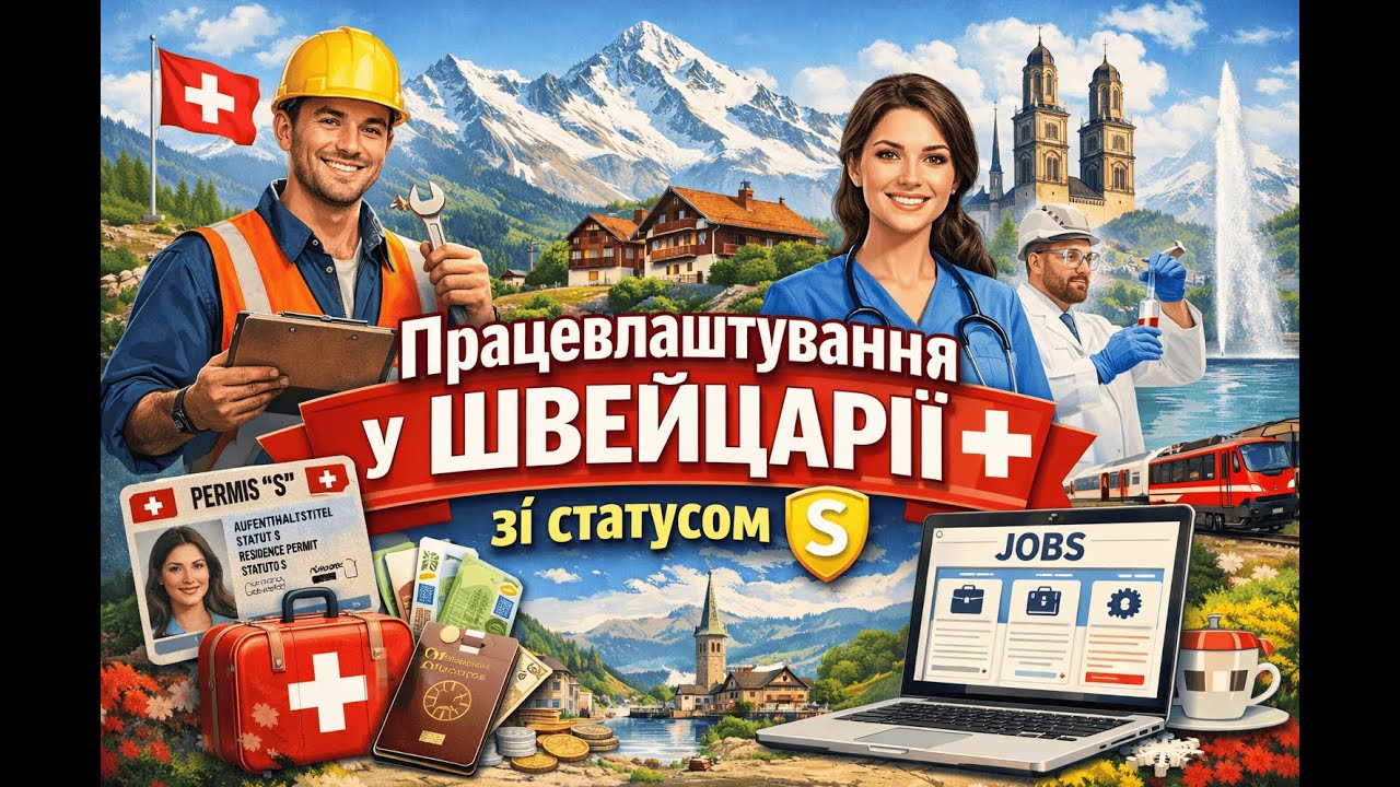 Як знайти роботу у Швейцарії зі статусом S
