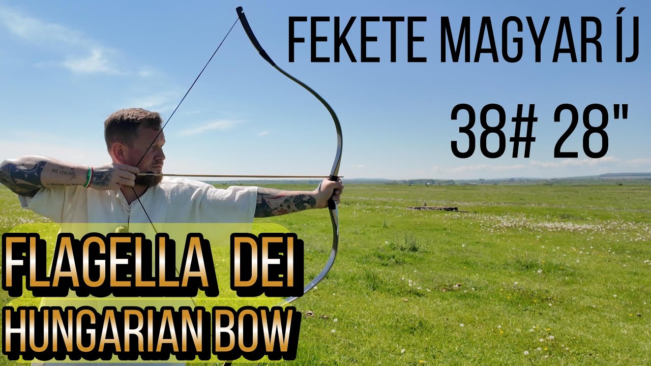 Black Hungarian bow by Flagella Dei - Fekete Magyar íj @Mussai   Megbizható, strapabíró Gratula F.D.