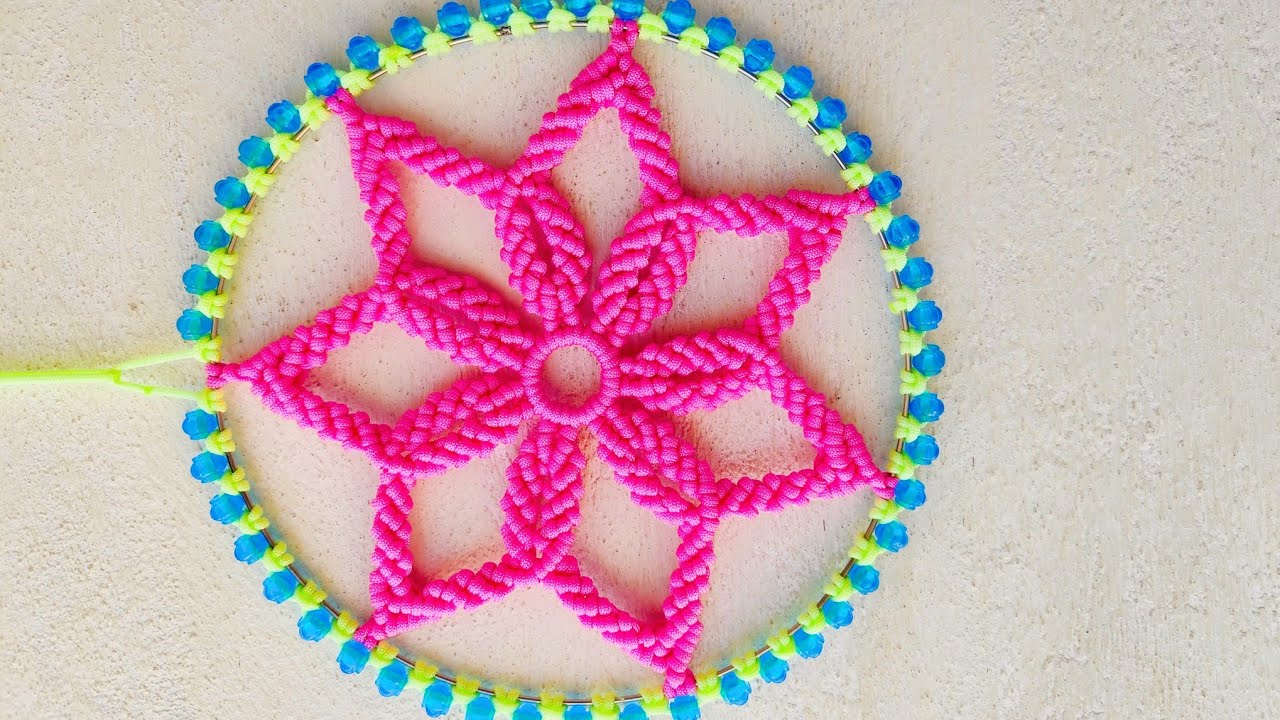 DIY Macrame New Design ⭐ Dream Catcher Wall Hanging Tutorial in Hindi