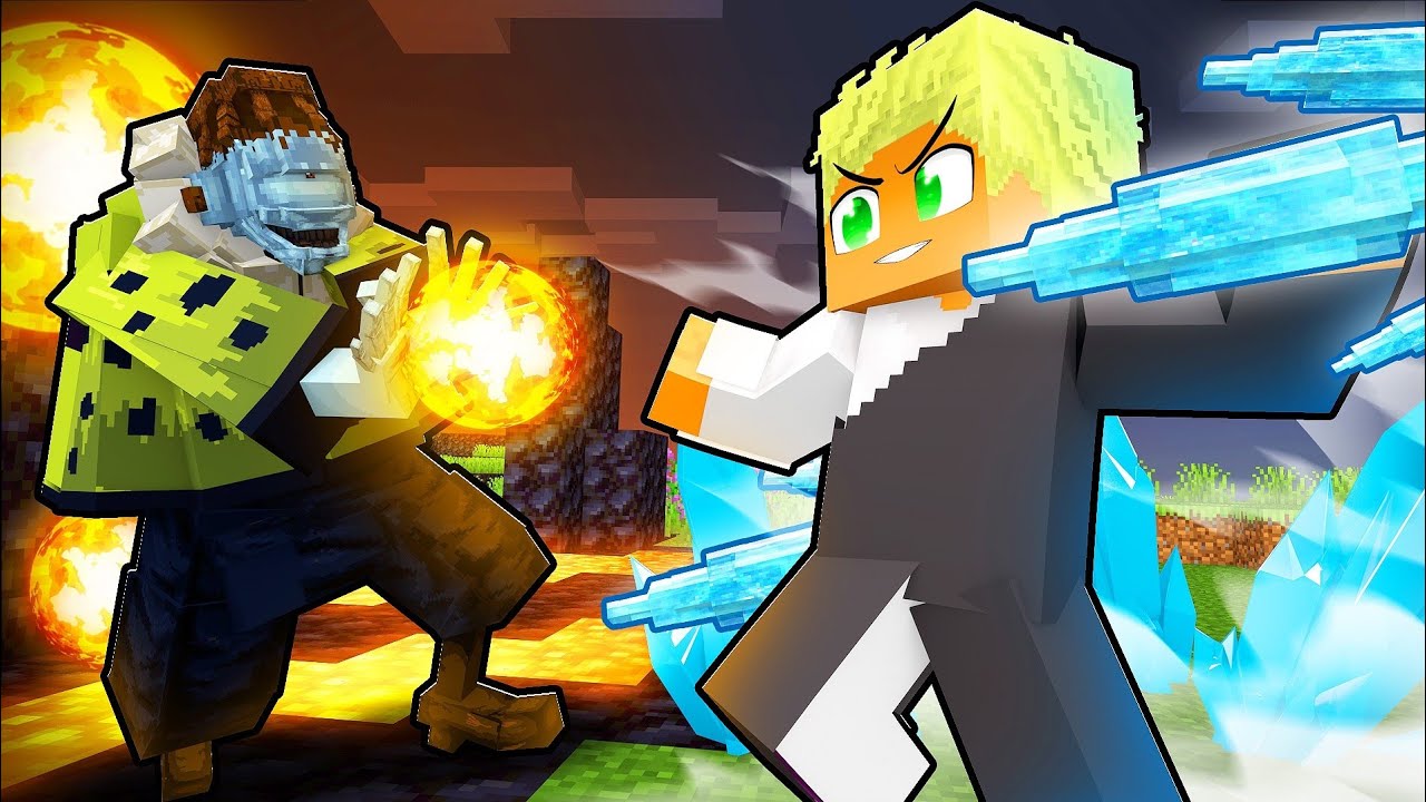 O REAL PODER JUJUTSU de GELO contra LAVA no Jujutsu Prova!