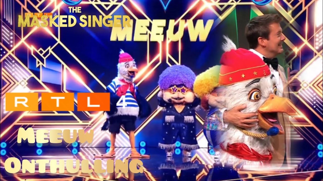 Meeuw // onthulling //masked singer nederland seizoen 7