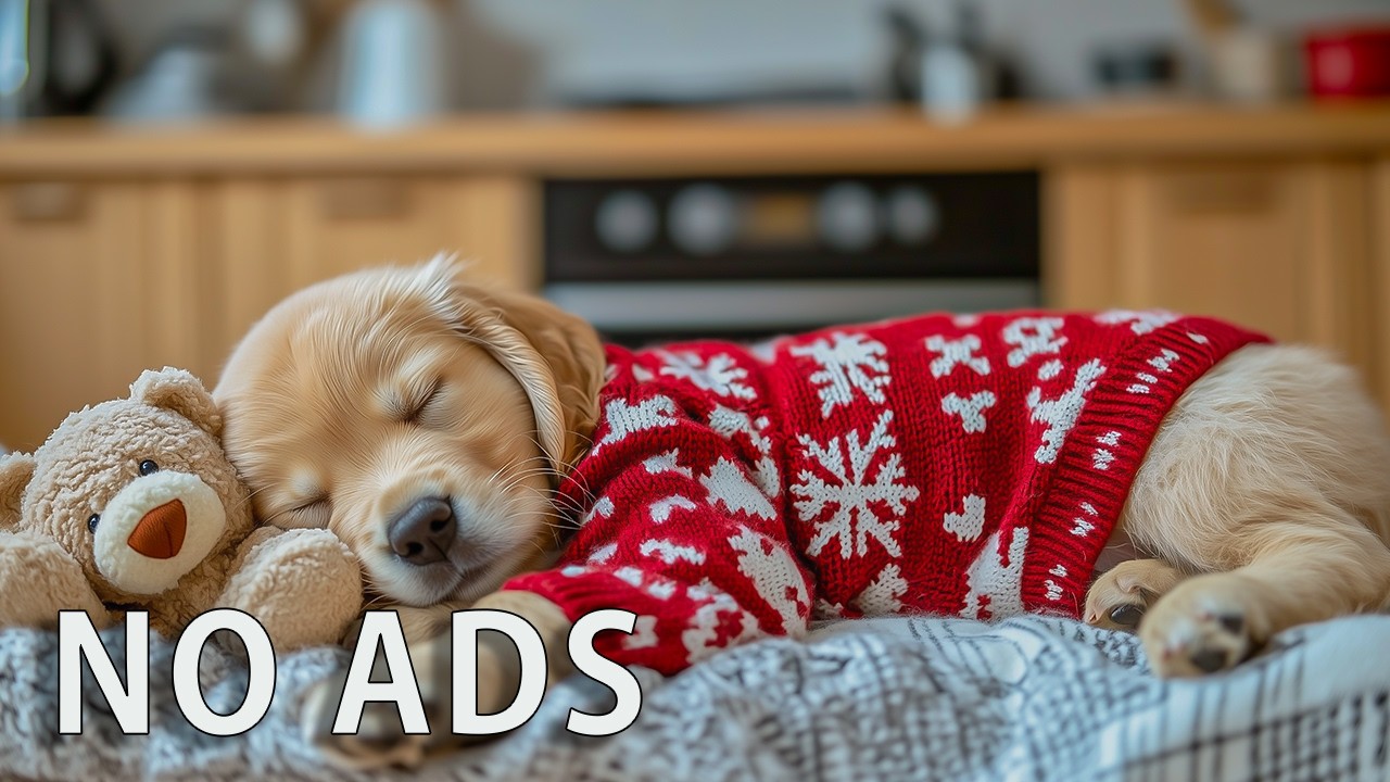 12 HOURS Calm Music for Dogs 🐶🌸 Soft Tones to Encourage Relaxation 🎶 No Ads