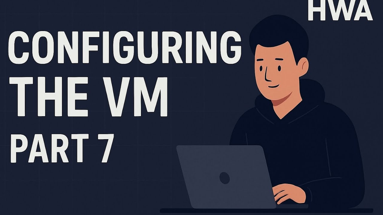 Part 7 Configuring the Virtual Machine | Hacking Lab Setup
