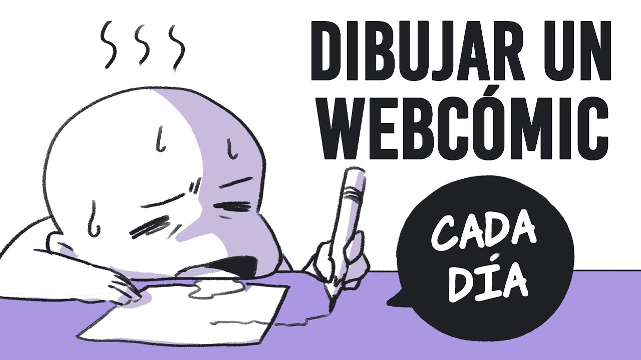 C&oacute;mo dibujar un webc&oacute;mic todos los d&iacute;as