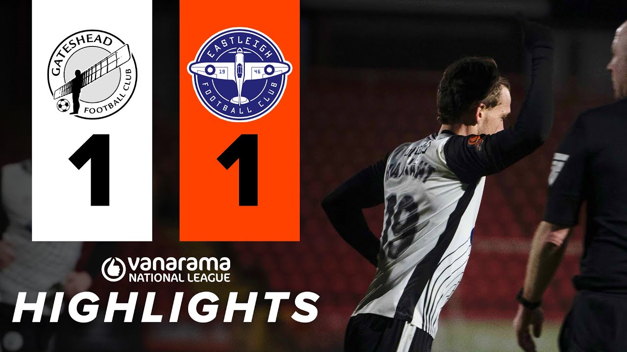 Luke Hannant's injury-time penalty earns deserved point 🤝 | Gateshead 1-1 Eastleigh | HIGHLIGHTS