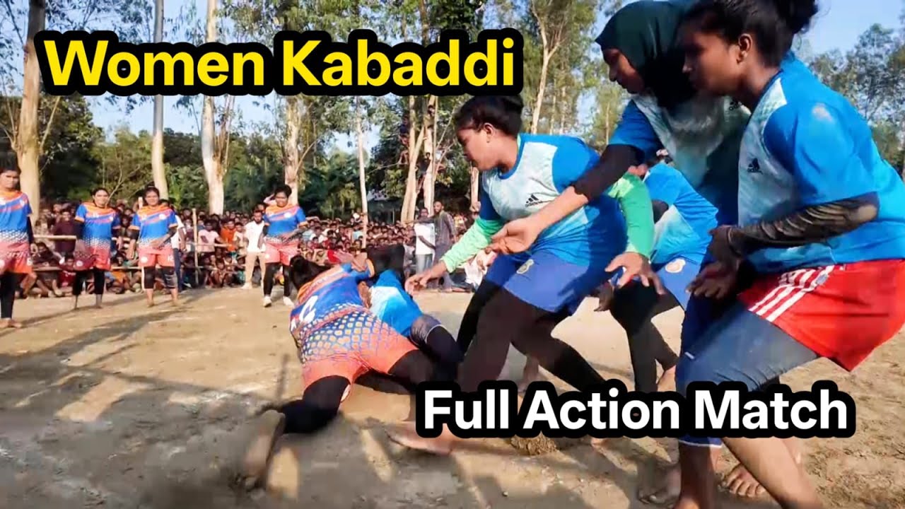 Kabaddi Goes Viral /মাঠ কাঁপানো নারী কাবাডি 😱 | Rural Women Kabaddi Match | Full Action Video