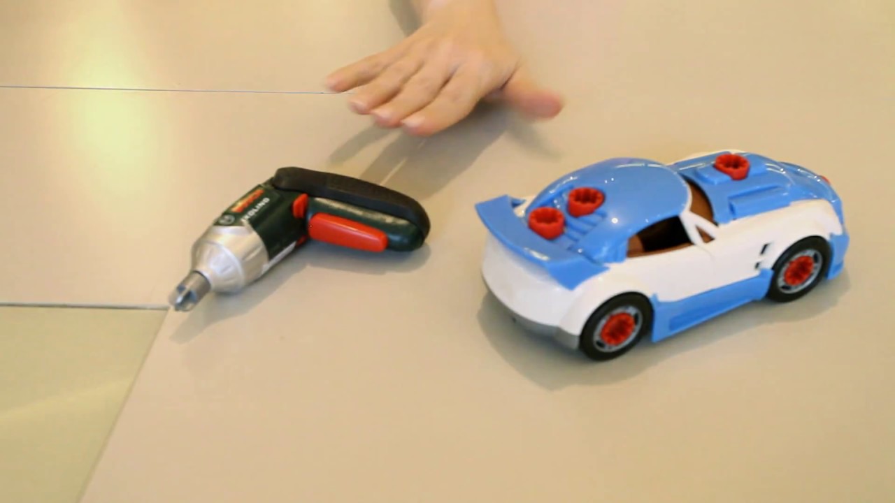 How to assemble a toy car - Bosch mini