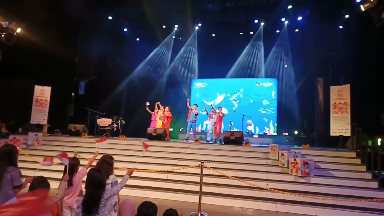 Nonton Kiddosband di Trans Studio Bandung 