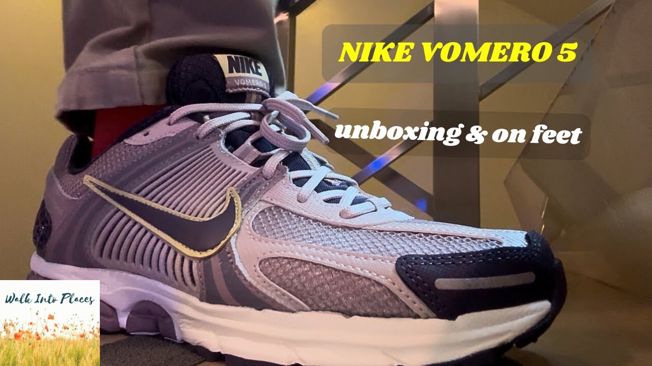 Nike Vomero 5 Platinum Violet - unboxing & on feet