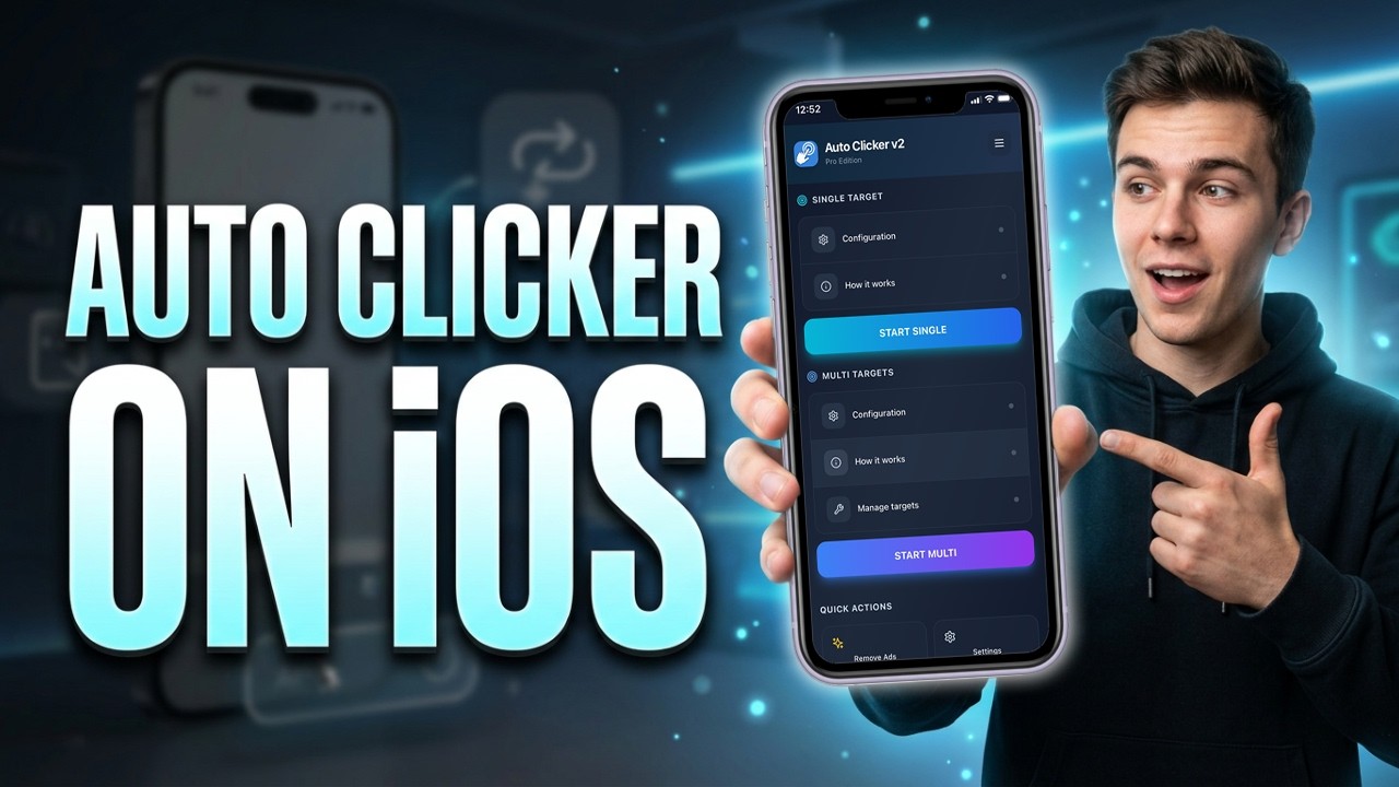 Auto Clicker for iOS - How to Install Auto Clicker on ANY iPhone/iPad!