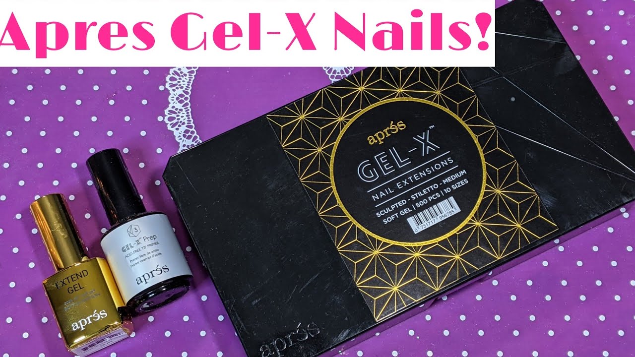Trying the Aprés Gel-X! The world's first soft gel nail extension!