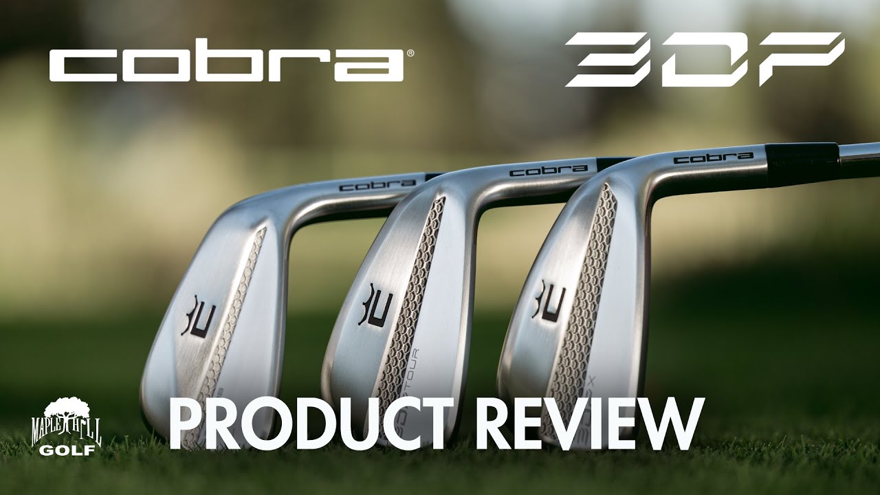 Обзор клюшек Cobra 3DP Iron | Maple Hill Golf