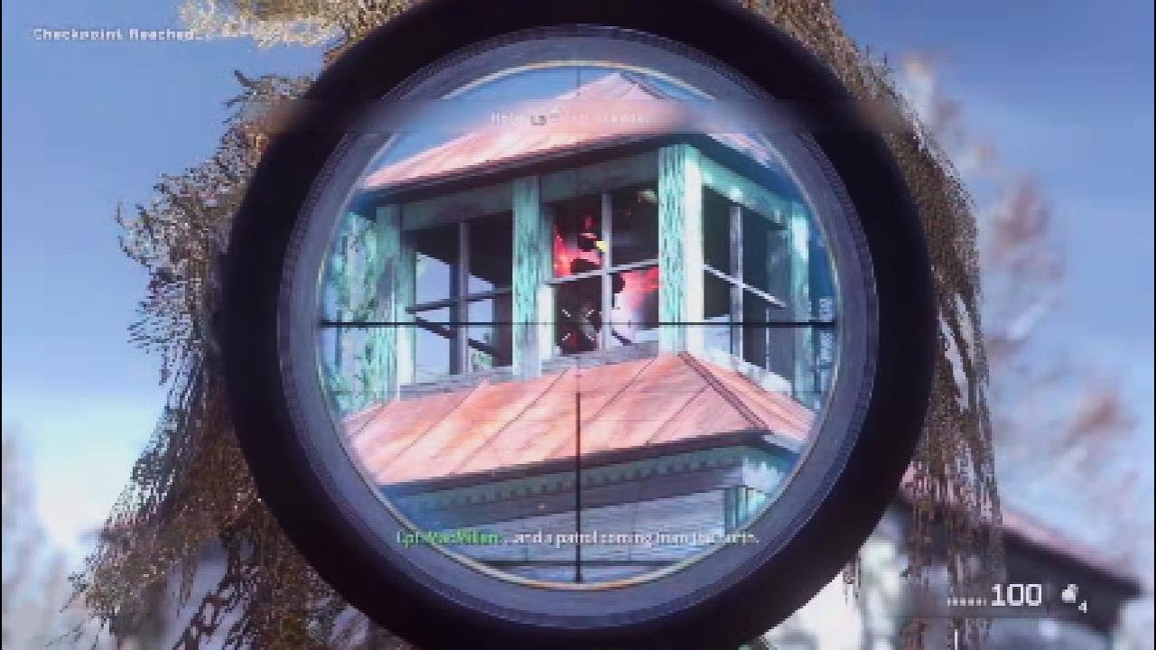 CALL OF DUTY MODERN WARFARE REMASTERED ACT 2 'ALL GHILLIED UP' VETERAN DIFFICULTY PART 13