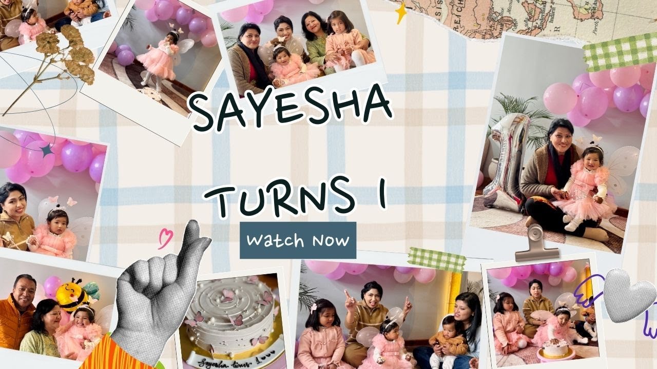 Sayesha Turns One