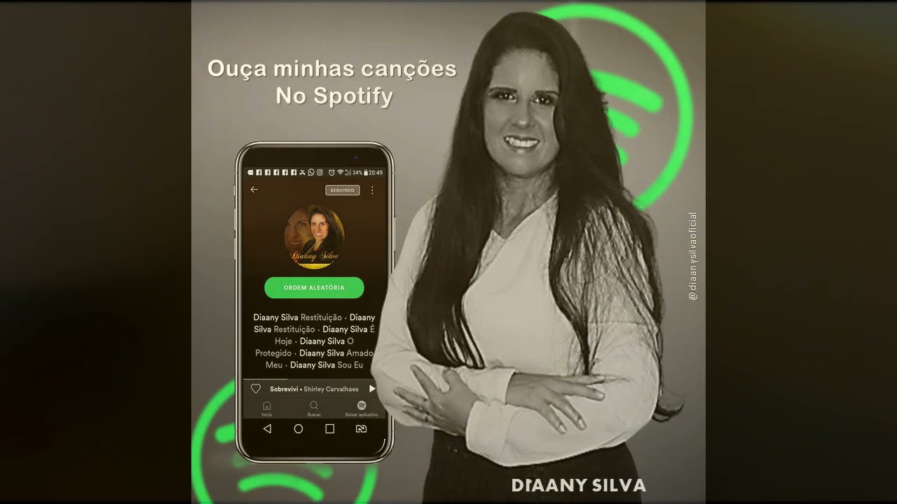 Siga-me no Spotify e me adicione a sua playlist