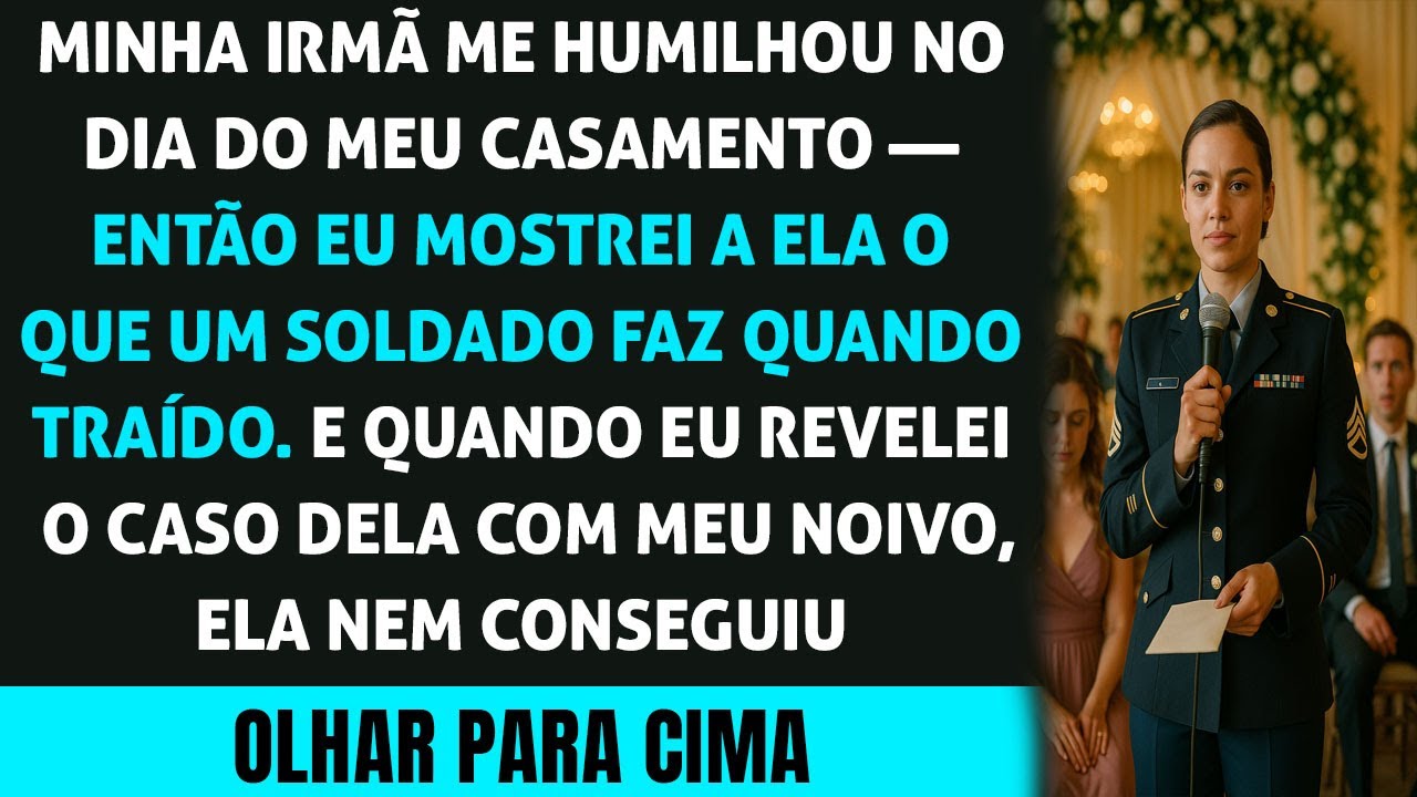 Minha irmã me humilhou no meu casamento, mas ela esqueceu que eu fui treinado para a guerra